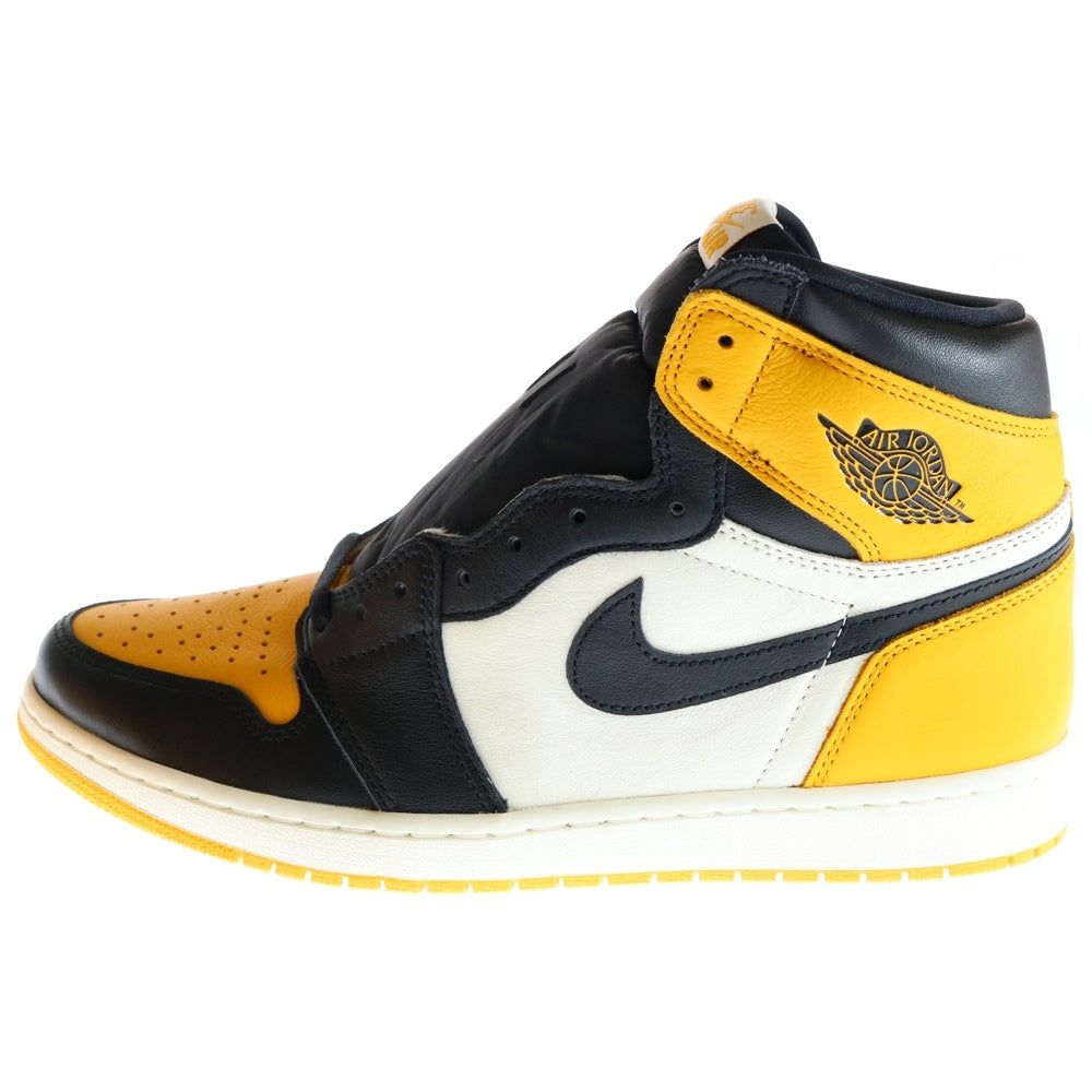 NIKE(ナイキ) AIR JORDAN 1 RETRO HIGH OG Taxi エアジョーダン 1 レトロ タクシー ハイカットスニーカー シューズ イエロー/ブラック US13/31cm 555088-711
