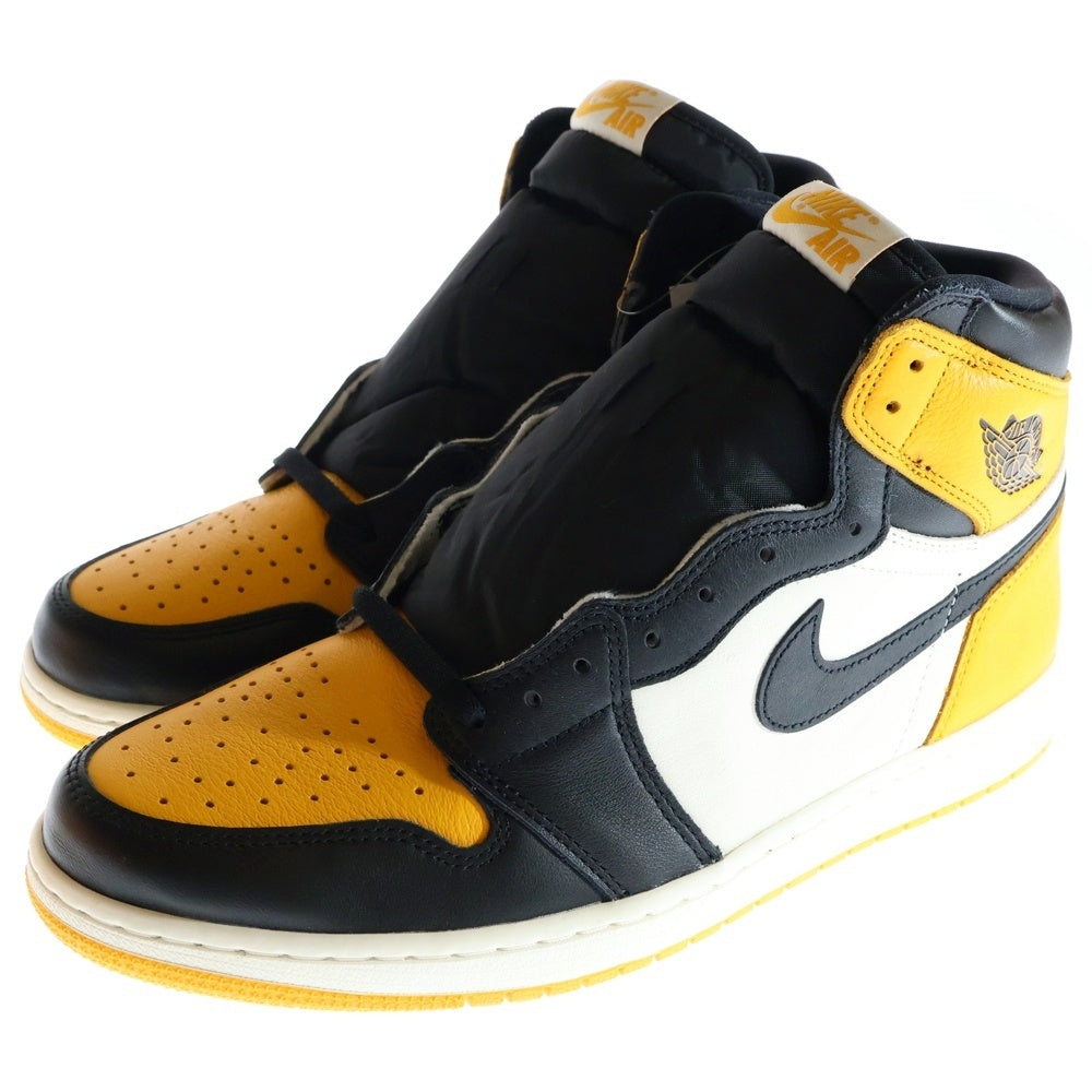 NIKE(ナイキ) AIR JORDAN 1 RETRO HIGH OG Taxi エアジョーダン 1 レトロ タクシー ハイカットスニーカー シューズ イエロー/ブラック US13/31cm 555088-711
