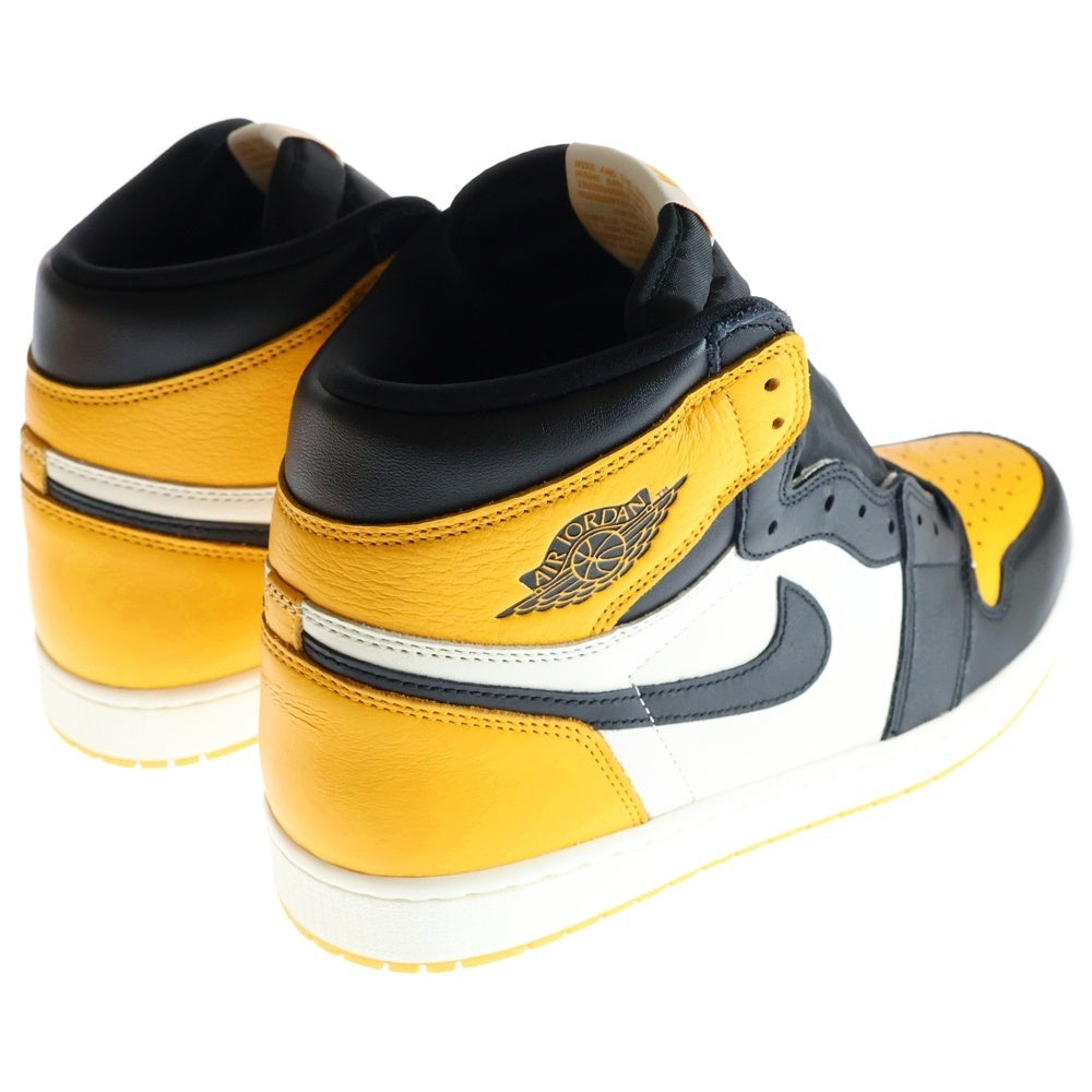 NIKE(ナイキ) AIR JORDAN 1 RETRO HIGH OG Taxi エアジョーダン 1 レトロ タクシー ハイカットスニーカー シューズ イエロー/ブラック US13/31cm 555088-711