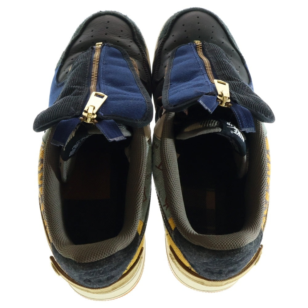 NIKE(ナイキ) ×TRAVIS SCOTT AIR FORCE 1 LOW CACTUS JACK トラヴィススコット エアフォース1 カクタスジャック ローカットスニーカー マルチ US14/32cm CN2405‐900