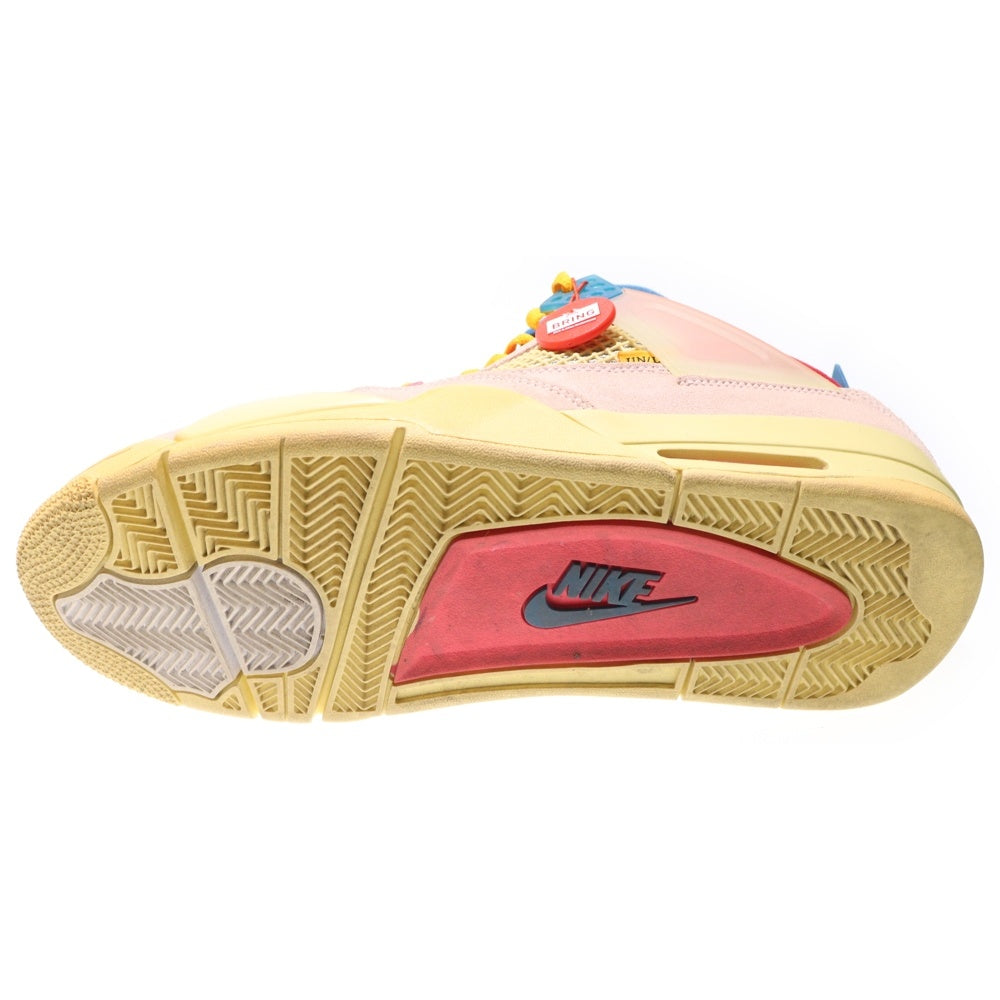 NIKE(ナイキ) ×UNION AIR JORDAN 4 GUAVA ICE ユニオン エアジョーダン4 グァバアイス ハイカットスニーカー マルチ US12.5/30.5cm DC9533-800