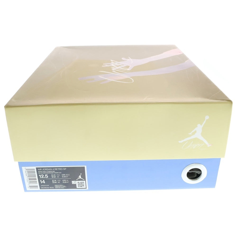 NIKE(ナイキ) ×UNION AIR JORDAN 4 GUAVA ICE ユニオン エアジョーダン4 グァバアイス ハイカットスニーカー マルチ US12.5/30.5cm DC9533-800