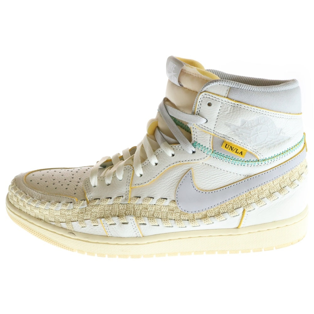 NIKE(ナイキ) ×UNION × Bephies Beauty Supply Air Jordan 1 High OG Summer 96 エアジョーダン1 ハイ OG サマー96 ハイカットスニーカー ホワイト US13/31cm FD2565-100
