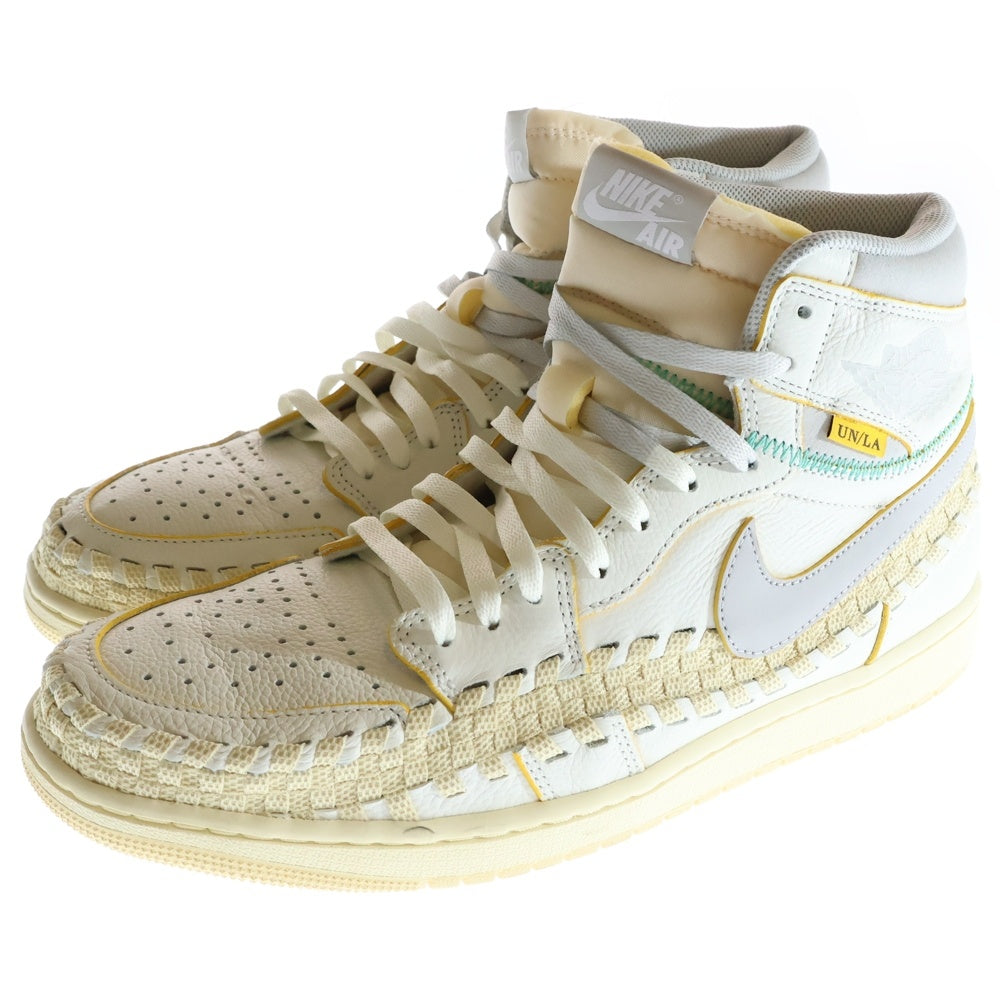 NIKE(ナイキ) ×UNION × Bephies Beauty Supply Air Jordan 1 High OG Summer 96 エアジョーダン1 ハイ OG サマー96 ハイカットスニーカー ホワイト US13/31cm FD2565-100