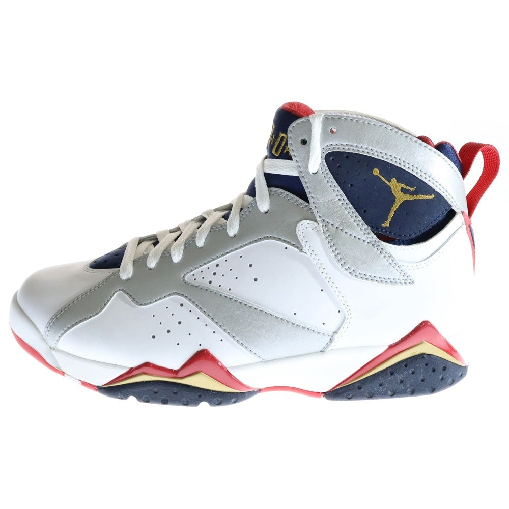 NIKE(ナイキ) 【観賞用2012年製】AIR JORDAN 7 RETRO OLYMPIC エアジョーダン7 オリンピック ハイカットスニーカー ホワイト US9/27cm 304775-135