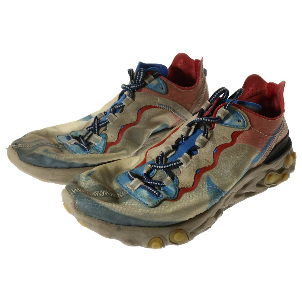 NIKE(ナイキ) ×UNDERCOVER REACT ELEMENT 87 アンダーカバー リアクトエレメント ローカットスニーカー マルチ US8/26cm BQ2718-200