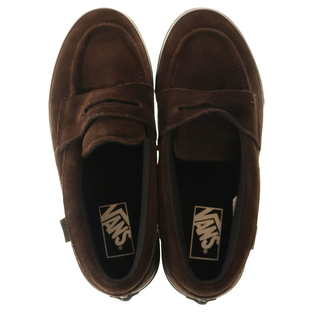 VANS(ヴァンズ) スエード モカシン ローファー ローカットシューズ ブラウン US8.5/26.5cm 680790-0002