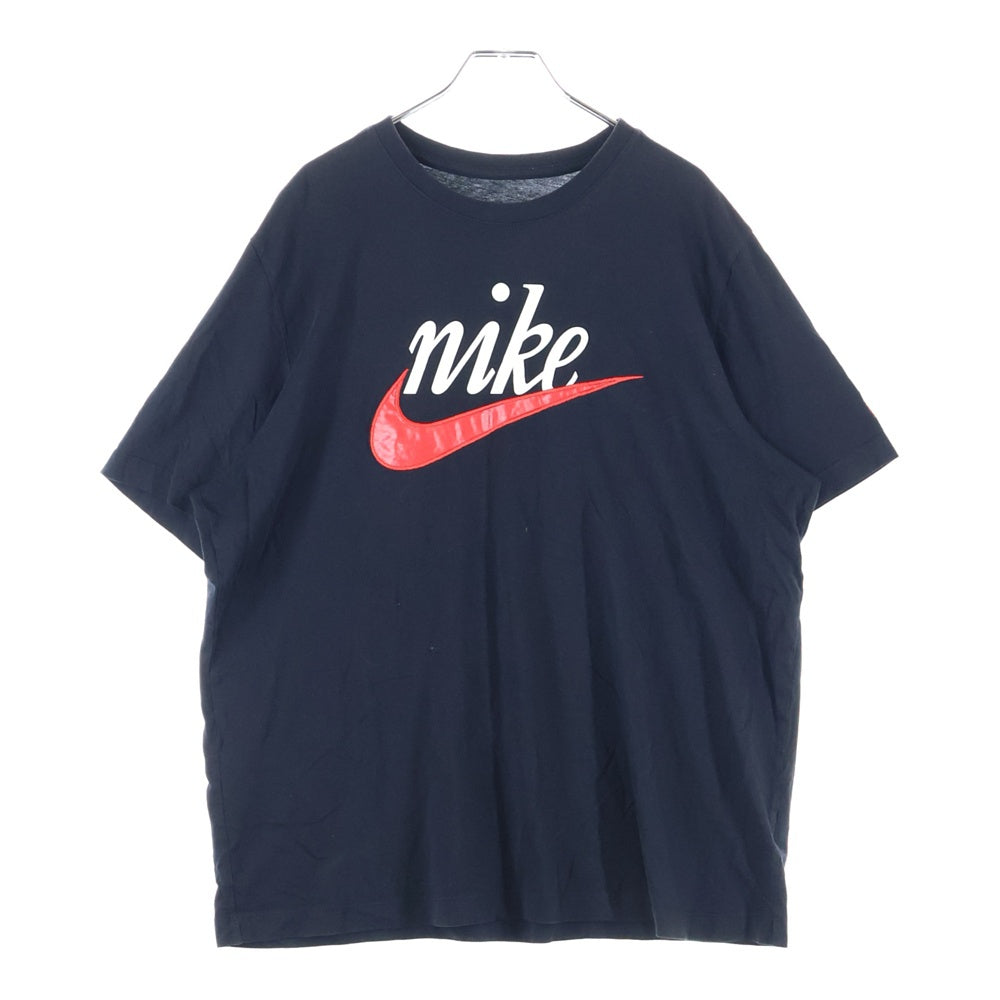 NIKE(ナイキ) スウッシュ クルーネック 半袖Tシャツカットソー ブラック DJ1388-010