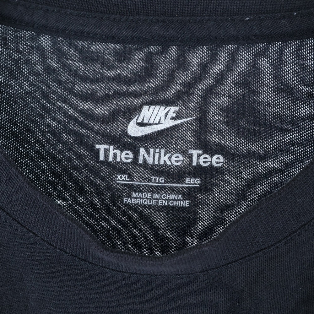 NIKE(ナイキ) スウッシュ クルーネック 半袖Tシャツカットソー ブラック DJ1388-010
