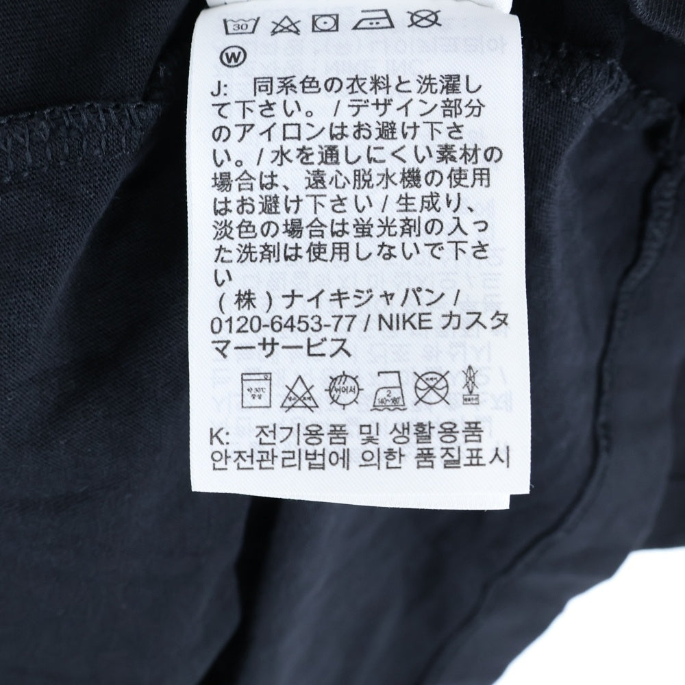 NIKE(ナイキ) スウッシュ クルーネック 半袖Tシャツカットソー ブラック DJ1388-010