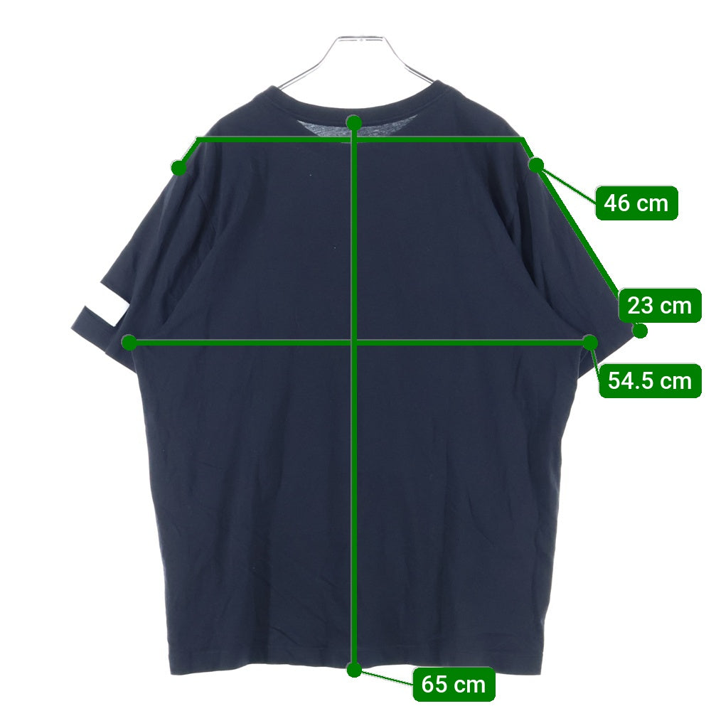 NIKE(ナイキ) スウッシュ クルーネック 半袖Tシャツカットソー ブラック DJ1388-010