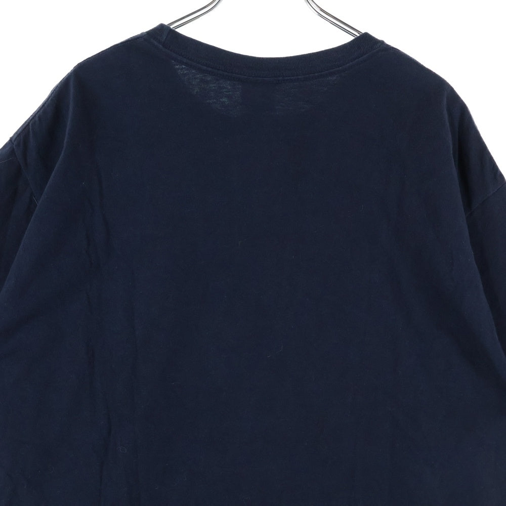 SUPREME(シュプリーム) 20SS Anno Domini Tee アノ ドミニ フロントロゴプリント クルーネック半袖Tシャツ カットソー ネイビー