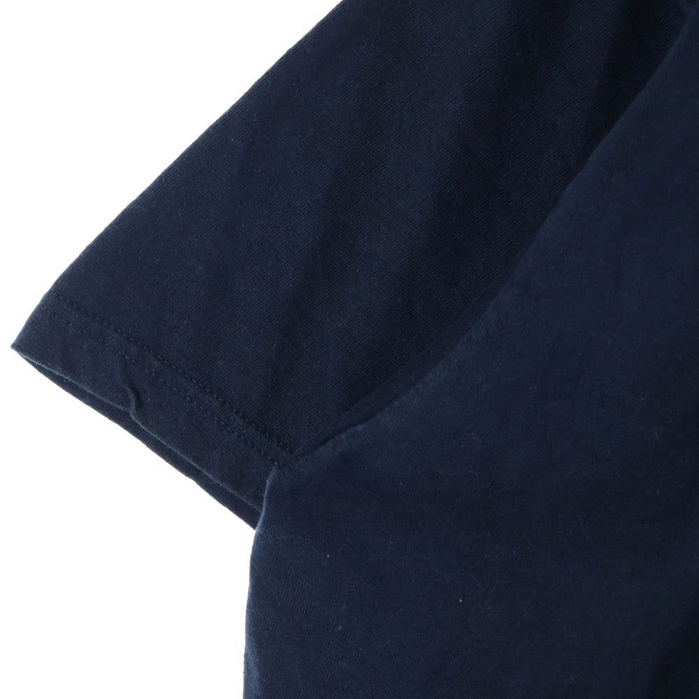 SUPREME(シュプリーム) 20SS Anno Domini Tee アノ ドミニ フロントロゴプリント クルーネック半袖Tシャツ カットソー ネイビー