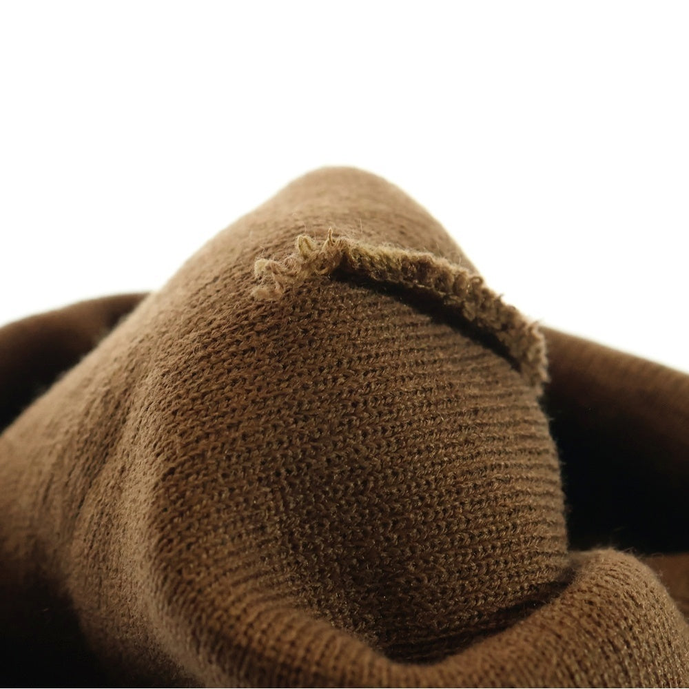 SUPREME(シュプリーム) 24AW Crest Beanie クレスト ビーニー ニットキャップ 帽子 ブラウン