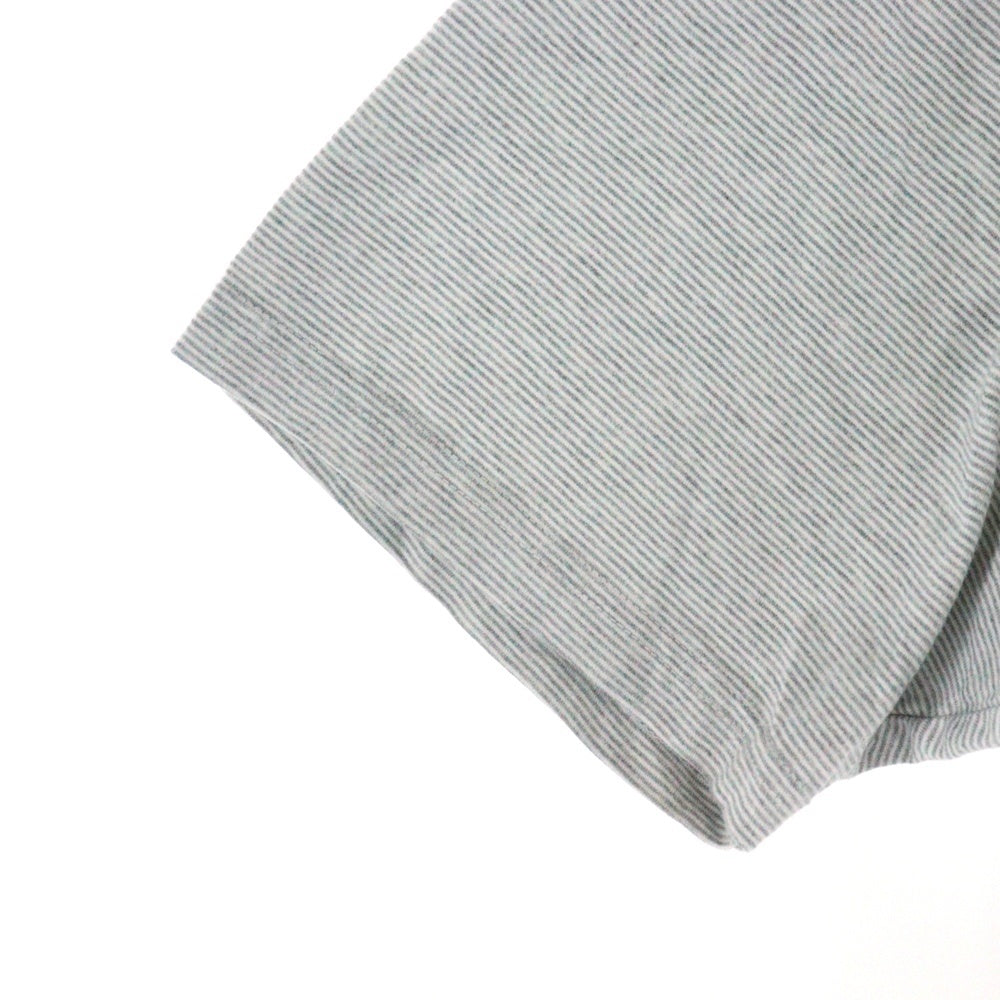 SUPREME(シュプリーム) 24SS Bouquet S/S Top ブーケ ロゴプリント ボーダー クルーネック半袖Tシャツ カットソー グレー