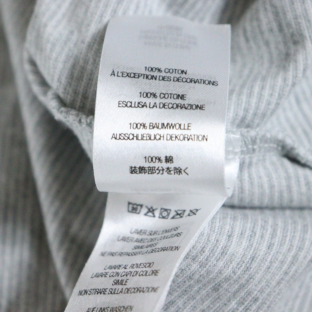 SUPREME(シュプリーム) 24SS Bouquet S/S Top ブーケ ロゴプリント ボーダー クルーネック半袖Tシャツ カットソー グレー