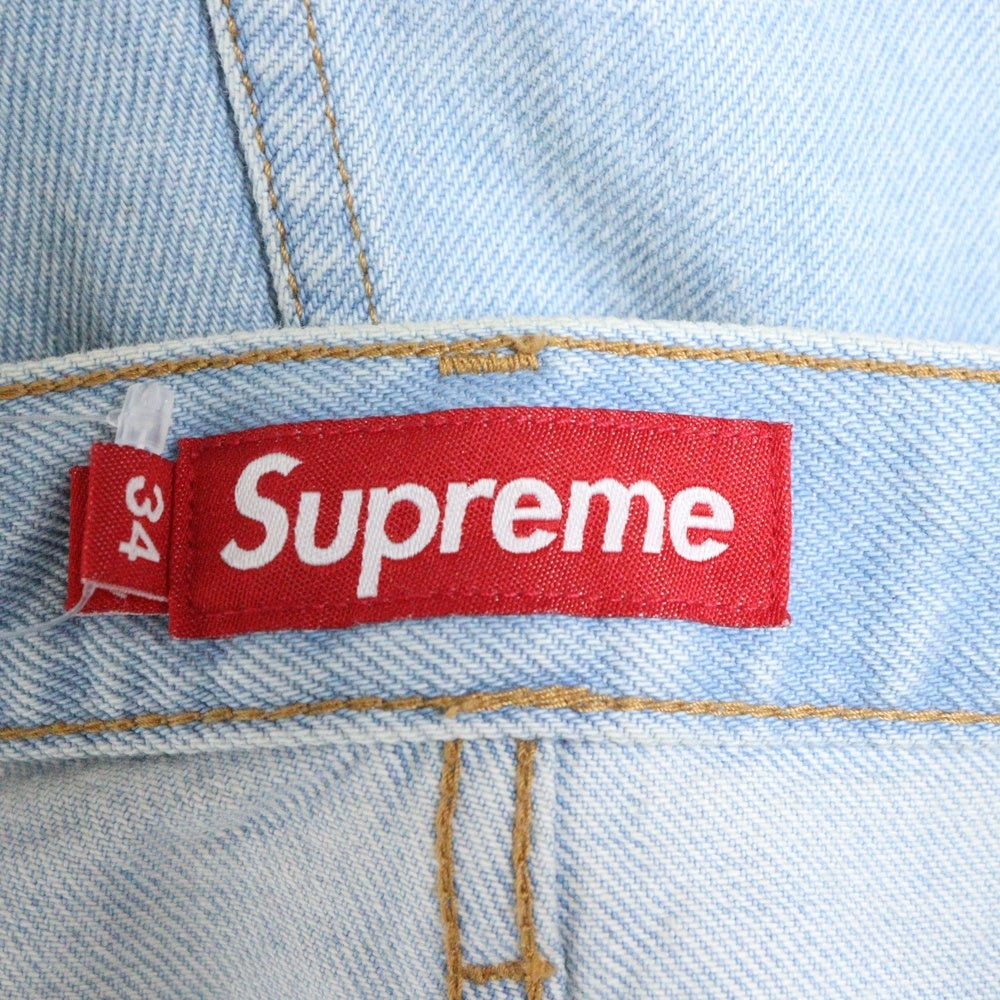 SUPREME(シュプリーム) 24SS Baggy Jean Washed Indigo バギー ジーンズ ワイド デニム パンツ インディゴ