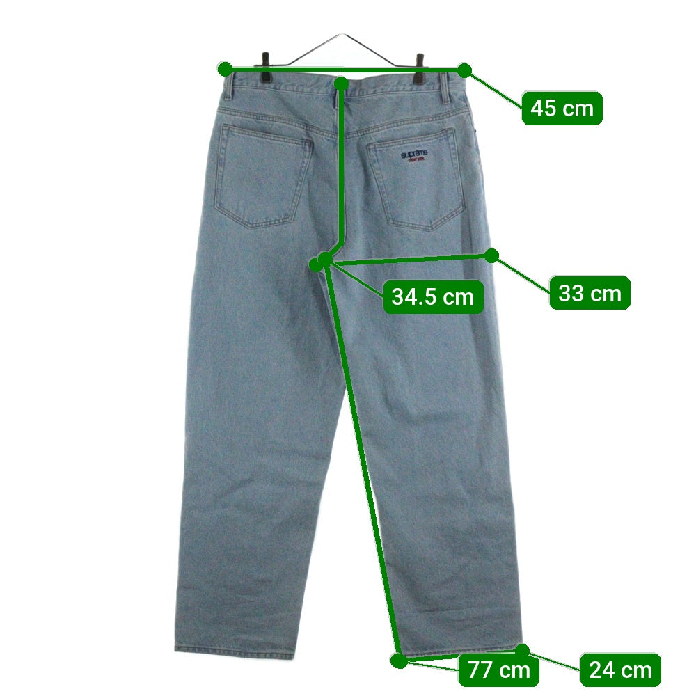SUPREME(シュプリーム) 24SS Baggy Jean Washed Indigo バギー ジーンズ ワイド デニム パンツ インディゴ