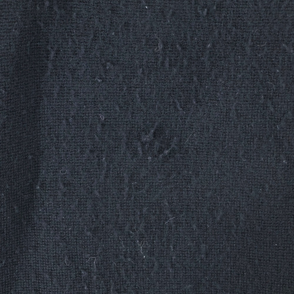 SUPREME(シュプリーム) 24AW Zip Up Polo Sweater フロントロゴ刺繍 ジップアップ ポロニットセーター ブラック/ピンク