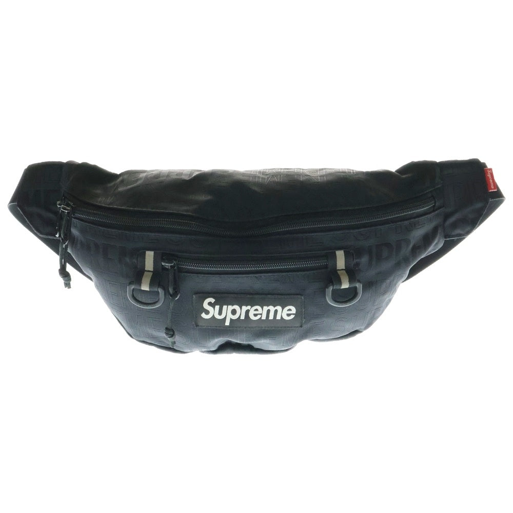 SUPREME(シュプリーム) 19SS Waist Bag ウエスト ナイロン ボディバック ブラック