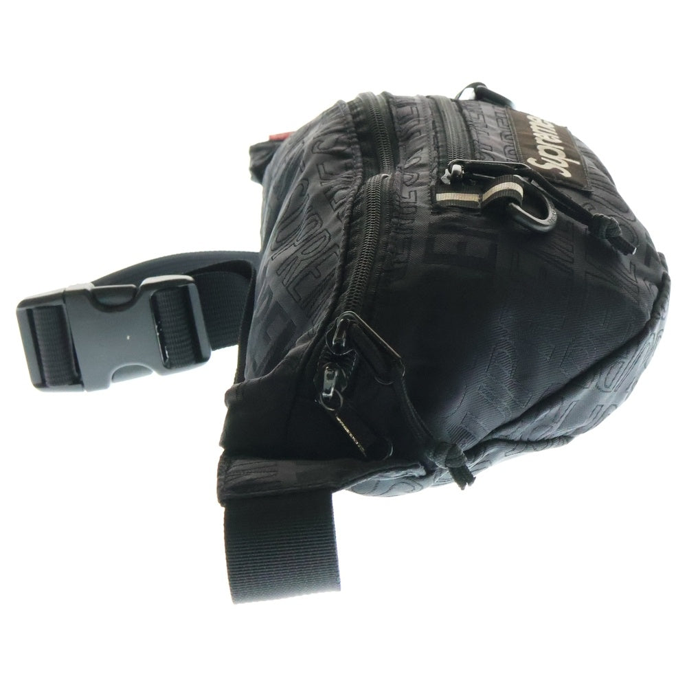 SUPREME(シュプリーム) 19SS Waist Bag ウエスト ナイロン ボディバック ブラック
