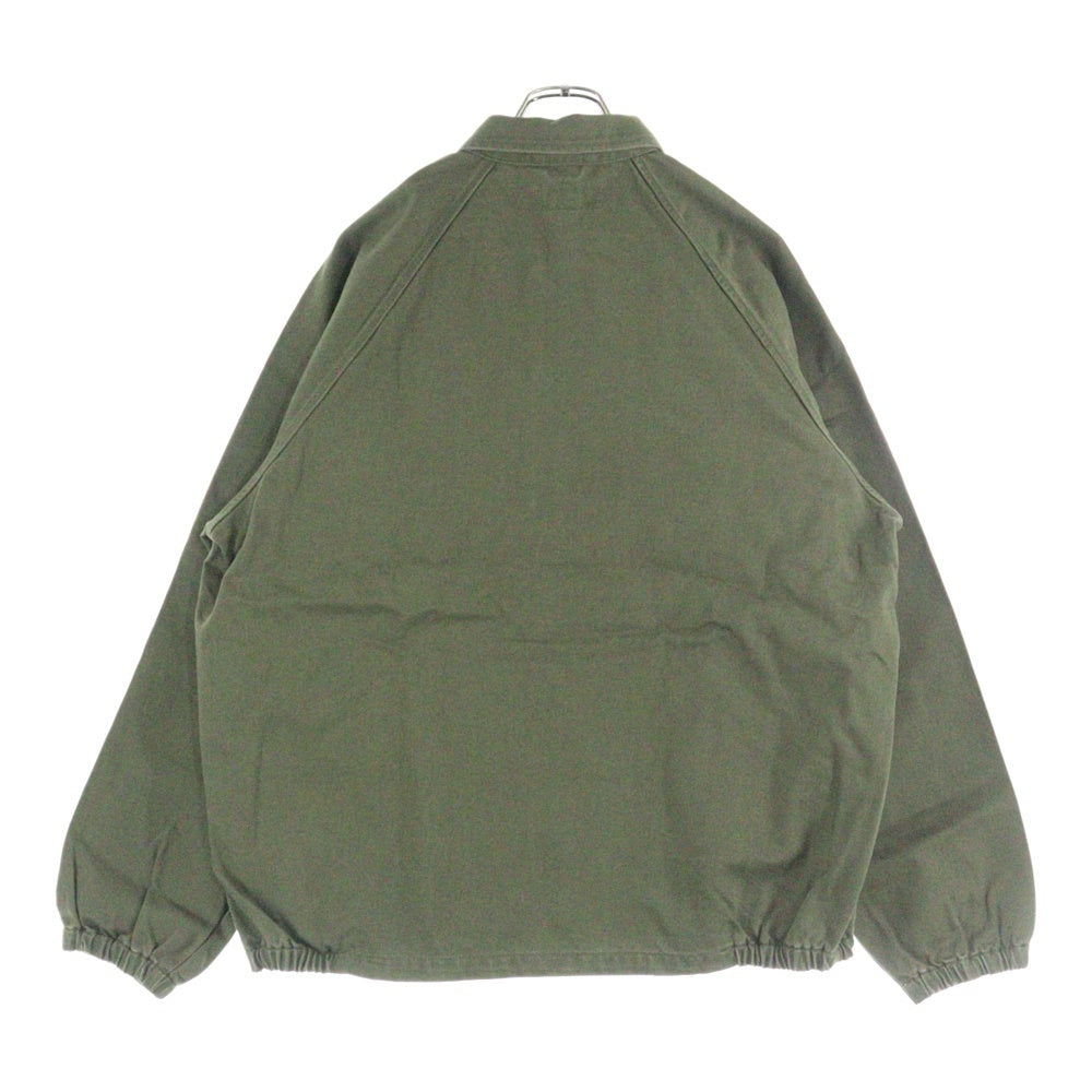 SUPREME(シュプリーム) 24SS Arc Denim Coaches Jacket ロゴデニム コーチジャケット カーキ