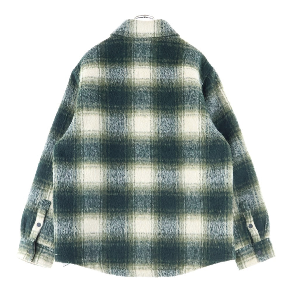 KITH(キス) 21AW Sheridan Shirt Jacket チェック シェリダン シャツ ジャケット グリーン KHM010051