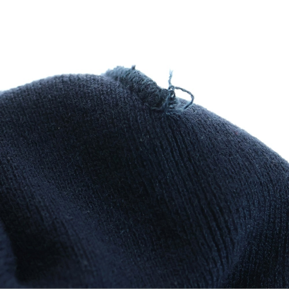 SUPREME(シュプリーム) 18AW Classic Script Beanie クラシック スクリプト ビーニー ニットキャップ 帽子 ネイビー