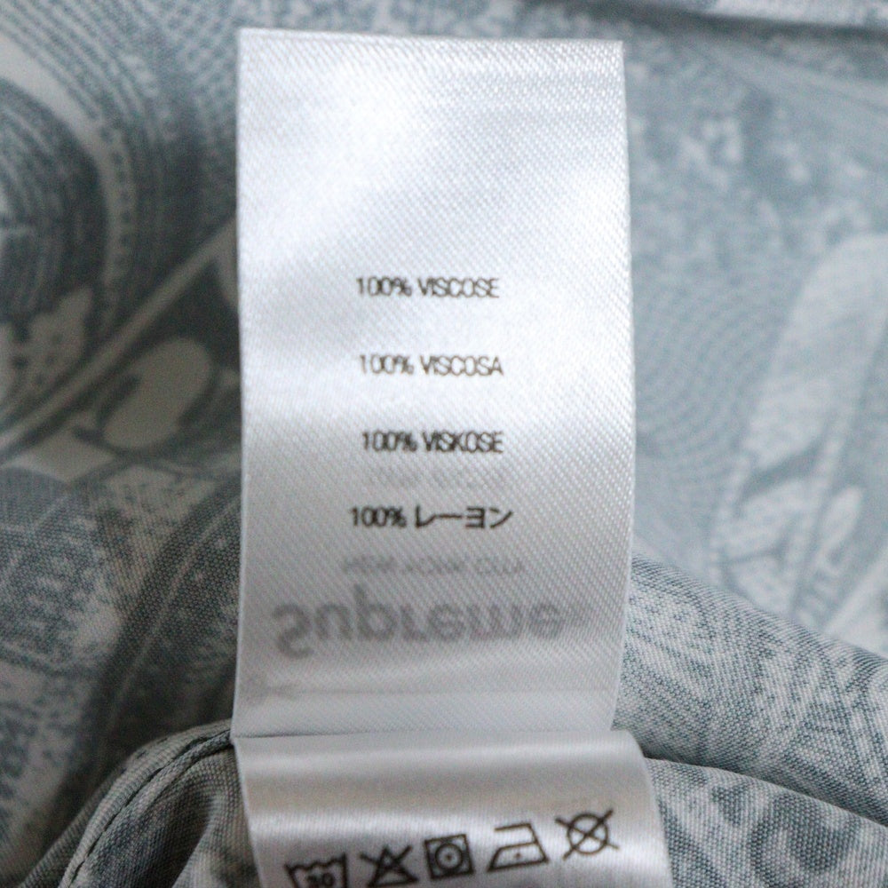 SUPREME(シュプリーム) 23SS Dollar S/S Shirt ドル柄 フロントポケット 半袖シャツ グリーン