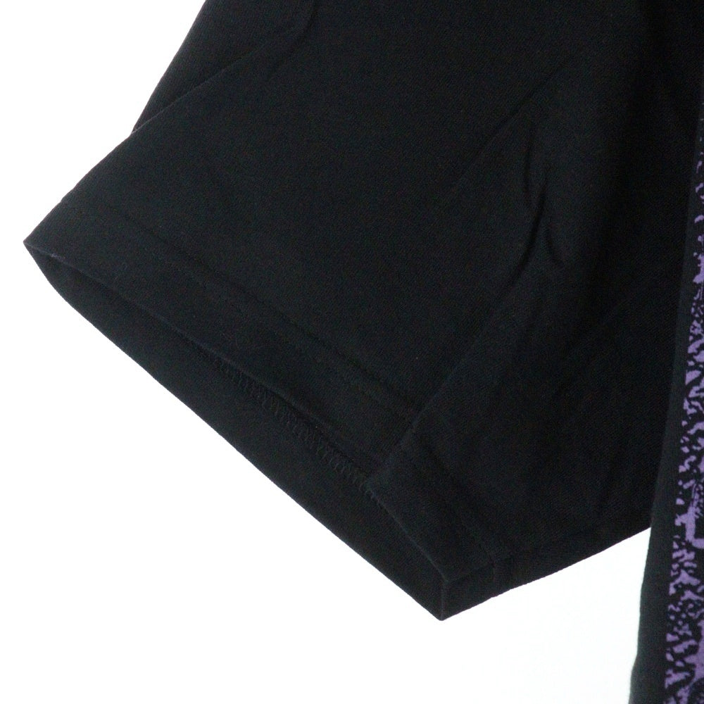 SUPREME(シュプリーム) 24SS Collage Tee コラージュ グラフィックプリント クルーネック半袖Tシャツ カットソー ブラック/パープル