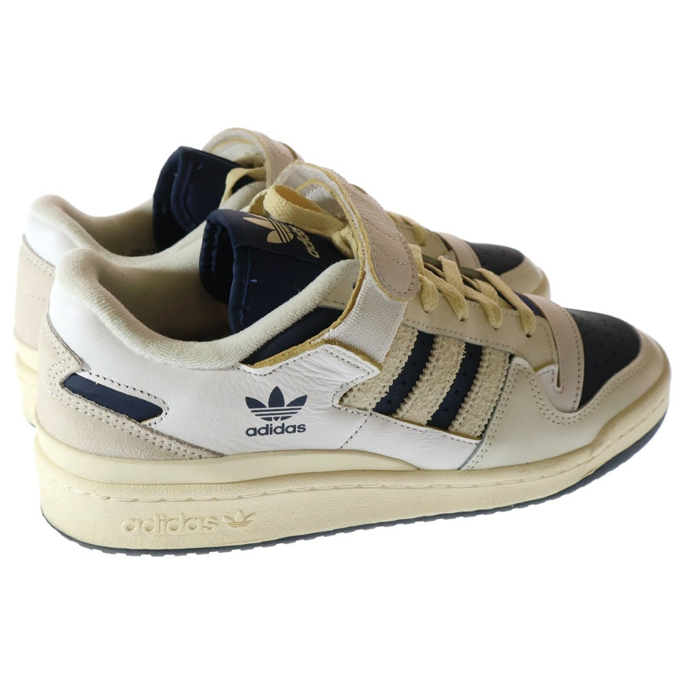 adidas(アディダス) FORUM 84 LOW フォーラム 84 ローカットスニーカー ホワイト/ネイビー US8.5/26.5cm GZ6427