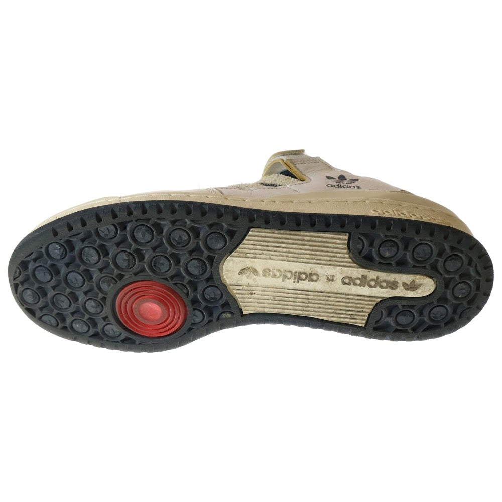 adidas(アディダス) FORUM 84 LOW フォーラム 84 ローカットスニーカー ホワイト/ネイビー US8.5/26.5cm GZ6427