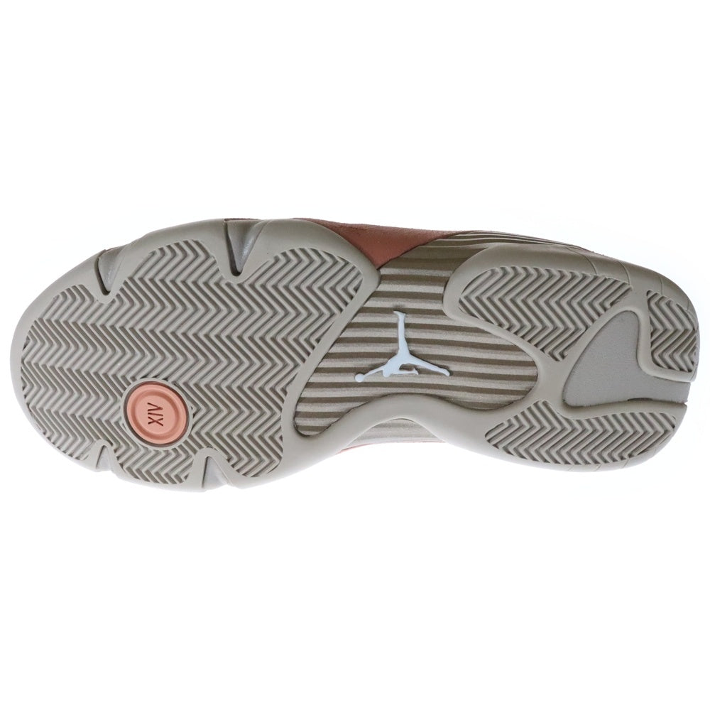 NIKE(ナイキ) ×CLOT AIR JORDAN 14 LOW SP クロット エアジョーダン 14 ハイカットスニーカー ベージュ US9/27cm DC9857-200