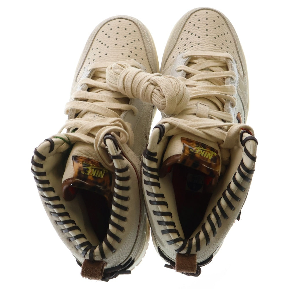 NIKE(ナイキ) ×BODEGA DUNK HIGH F&F ボデガ ダンク ハイカットスニーカー アイボリー US9/27cm CZ8125-100