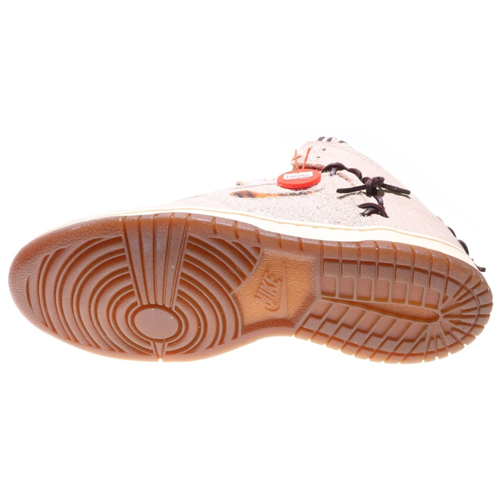 NIKE(ナイキ) ×BODEGA DUNK HIGH F&F ボデガ ダンク ハイカットスニーカー アイボリー US9/27cm CZ8125-100