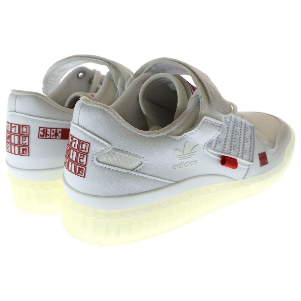 adidas(アディダス) FORUM LOW Chinese Ney Year フォーラムチャイニーズ ニューイヤー ローカットスニーカー ホワイト US8.5/26.5cm GZ9021