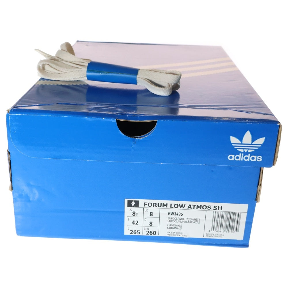 adidas(アディダス) ×RECOUTURE ×atmos FORUM LOW リクチュール アトモス フォーラム ローカットスニーカー ベージュ US8.5/26.5cm GW3496