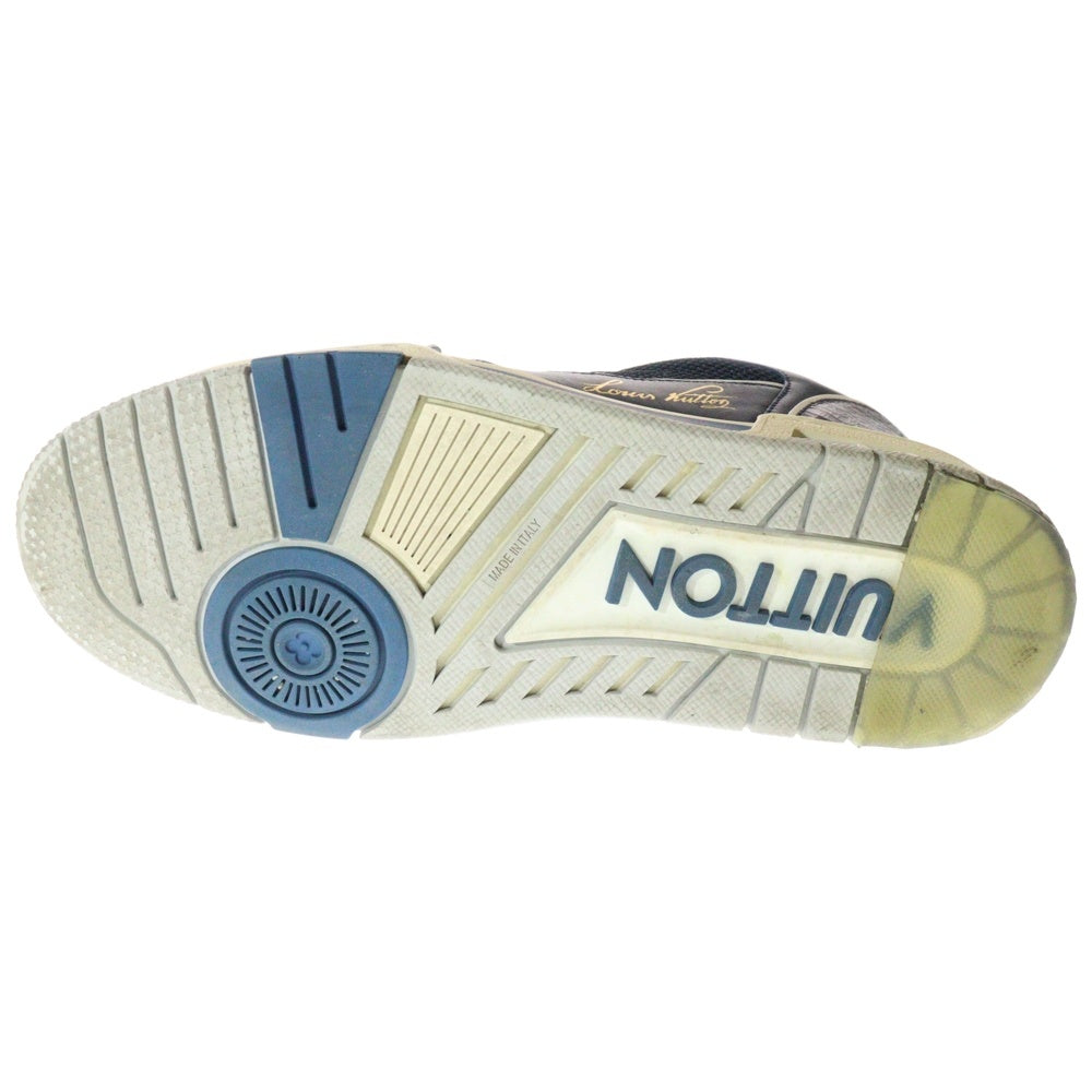 LOUIS VUITTON(ルイヴィトン) LVトレイナー テンポラリー レジデンシー限定 レザー ローカットスニーカー ネイビー 1A9DEP MS0261