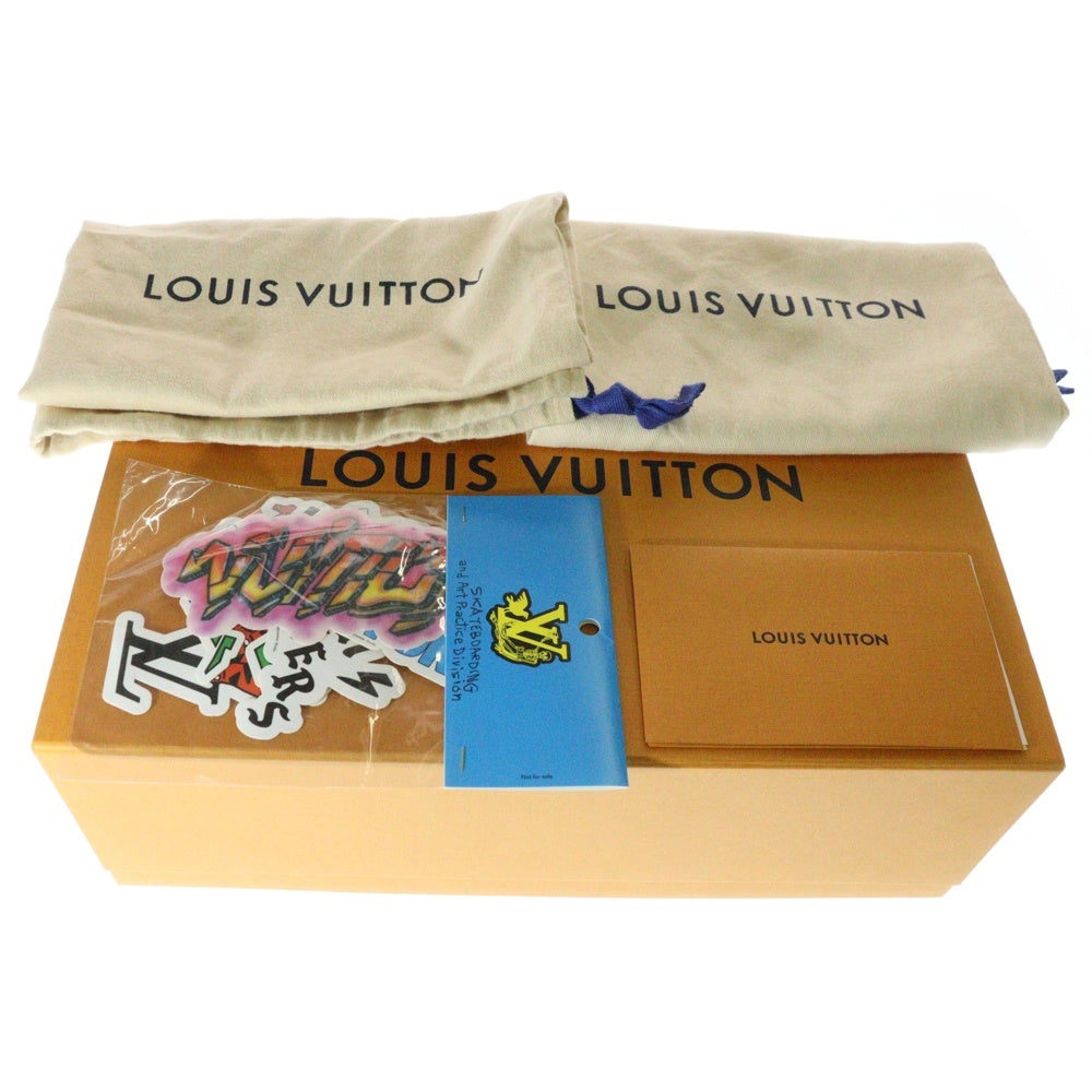 LOUIS VUITTON(ルイヴィトン) LVトレイナー テンポラリー レジデンシー限定 レザー ローカットスニーカー ネイビー 1A9DEP MS0261