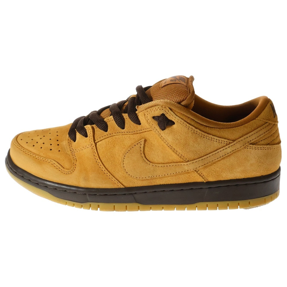NIKE SB(ナイキエスビー) DUNK LOW PRO WHEAT MOCHA ダンク プロ ウィート モカ ローカットスニーカー ブラウン US9/27cm BQ6817-204