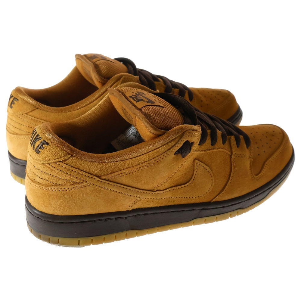 NIKE SB(ナイキエスビー) DUNK LOW PRO WHEAT MOCHA ダンク プロ ウィート モカ ローカットスニーカー ブラウン US9/27cm BQ6817-204