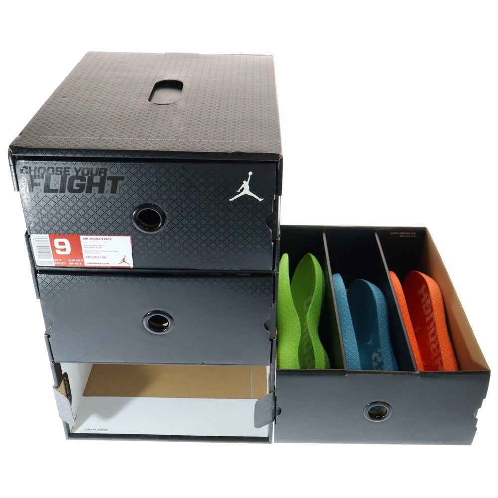 NIKE(ナイキ) 【観賞用 2012年製】AIR JORDAN 2012 Tinker Hatfield エアジョーダン 2012 ティンカー ハットフィールド ハイカットスニーカー ブラック US9/27cm 484654-010