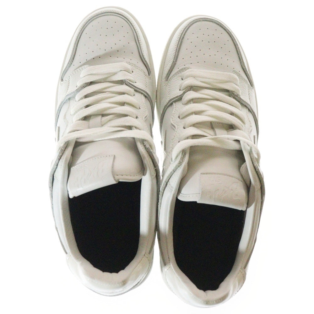 A BATHING APE(アベイシングエイプ) BAPE SK8 STA べイプ スケートスター ローカットスニーカー ホワイト US9/27cm 1I70191010