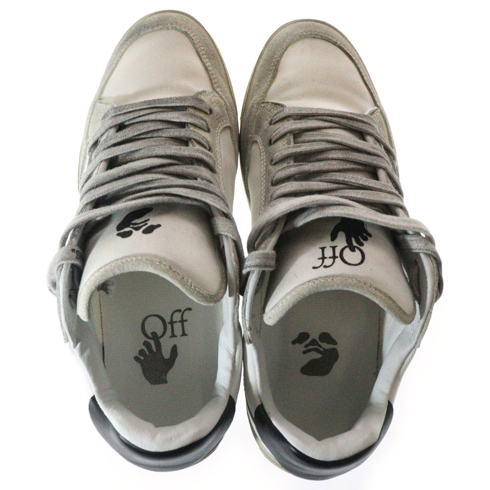 OFF-WHITE(オフホワイト) VULCANIEZD 5.0 LOW ヴァルカナイズド レザー ローカットスニーカー ホワイト OMIA227S22FAB0020110