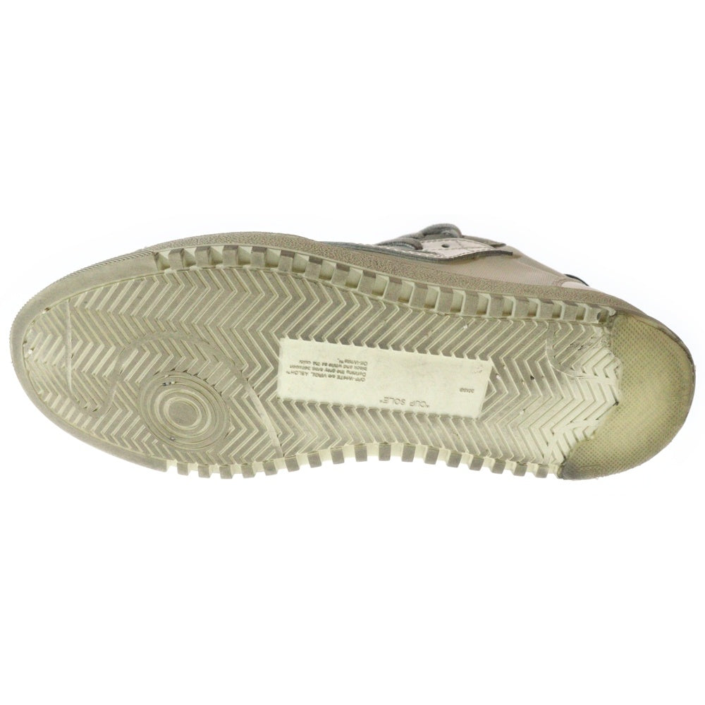 OFF-WHITE(オフホワイト) VULCANIEZD 5.0 LOW ヴァルカナイズド レザー ローカットスニーカー ホワイト OMIA227S22FAB0020110