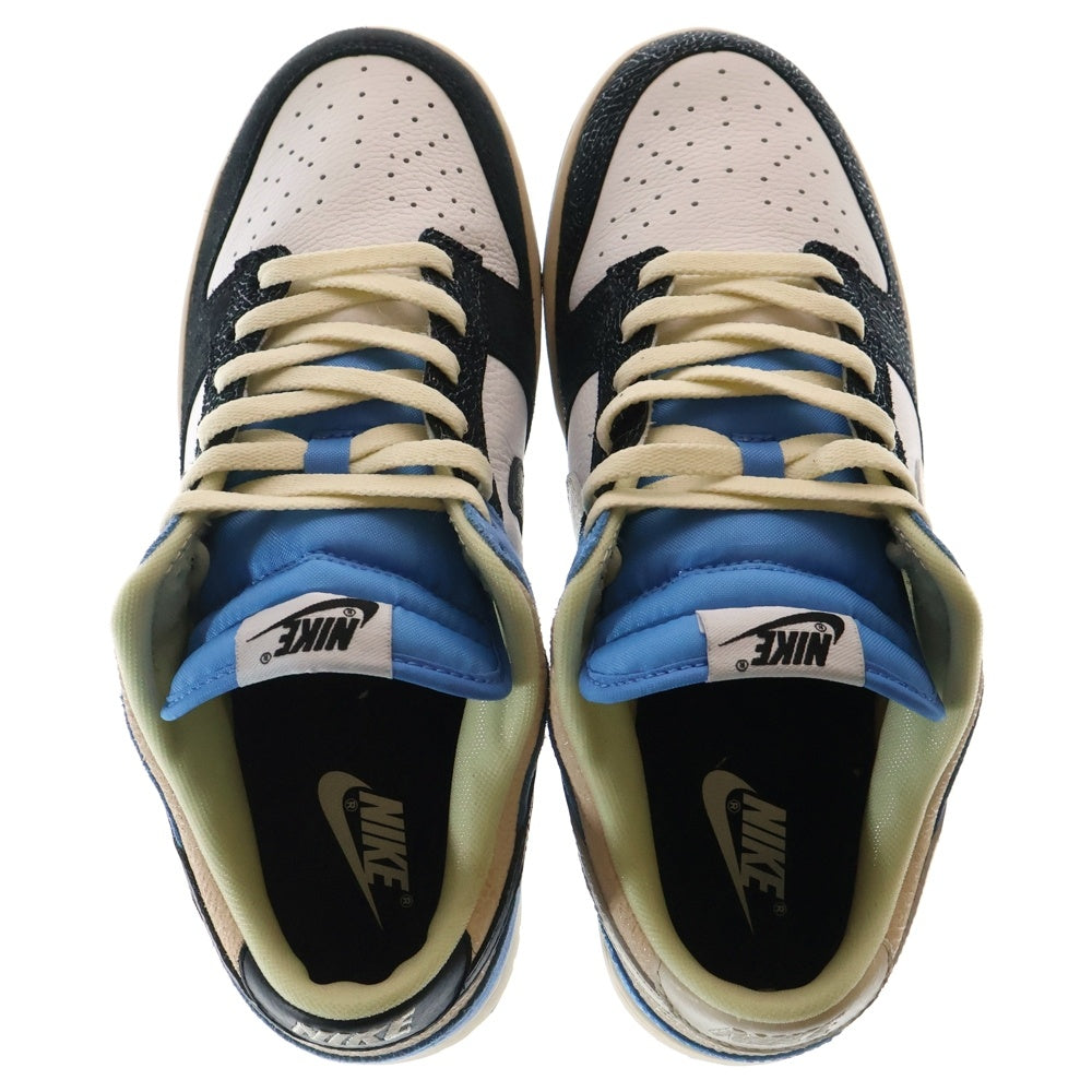 NIKE(ナイキ) DUNK LOW BY YOU ダンク バイユー ローカットスニーカー ホワイト/ブルー/ブラック US9/27cm DC6718-891
