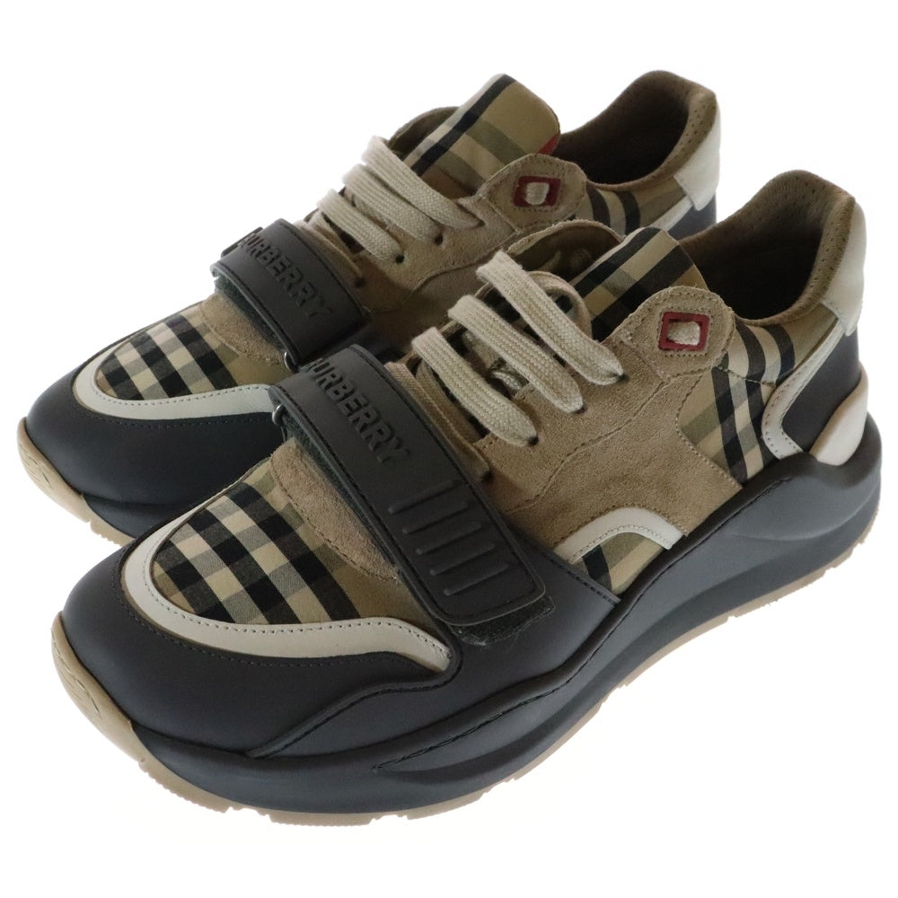 BURBERRY(バーバリー) RAMSEY M MULTI ラムジー ノバチェック ローカットスニーカー ブラウン 8031098