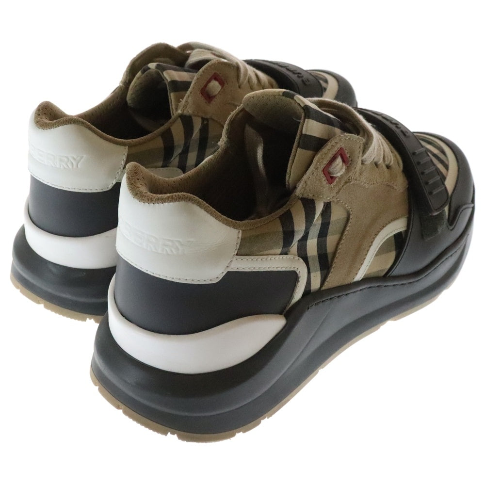BURBERRY(バーバリー) RAMSEY M MULTI ラムジー ノバチェック ローカットスニーカー ブラウン 8031098