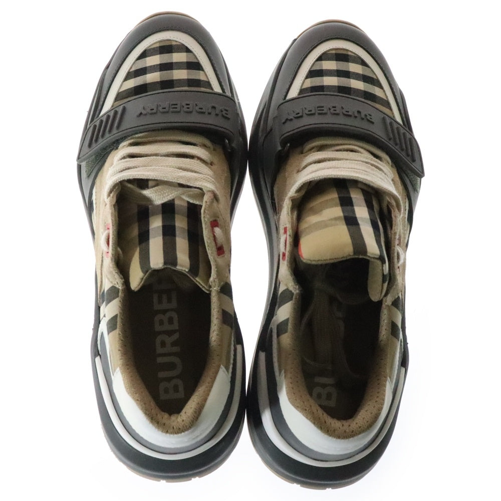 BURBERRY(バーバリー) RAMSEY M MULTI ラムジー ノバチェック ローカットスニーカー ブラウン 8031098