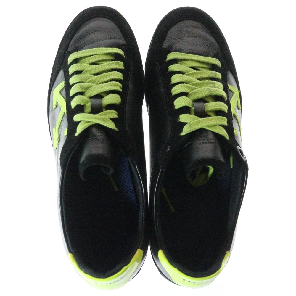 OFF-WHITE(オフホワイト) 2.0 SNEAKER レザー ローカットスニーカー ブラック OMIA042F19D680371062